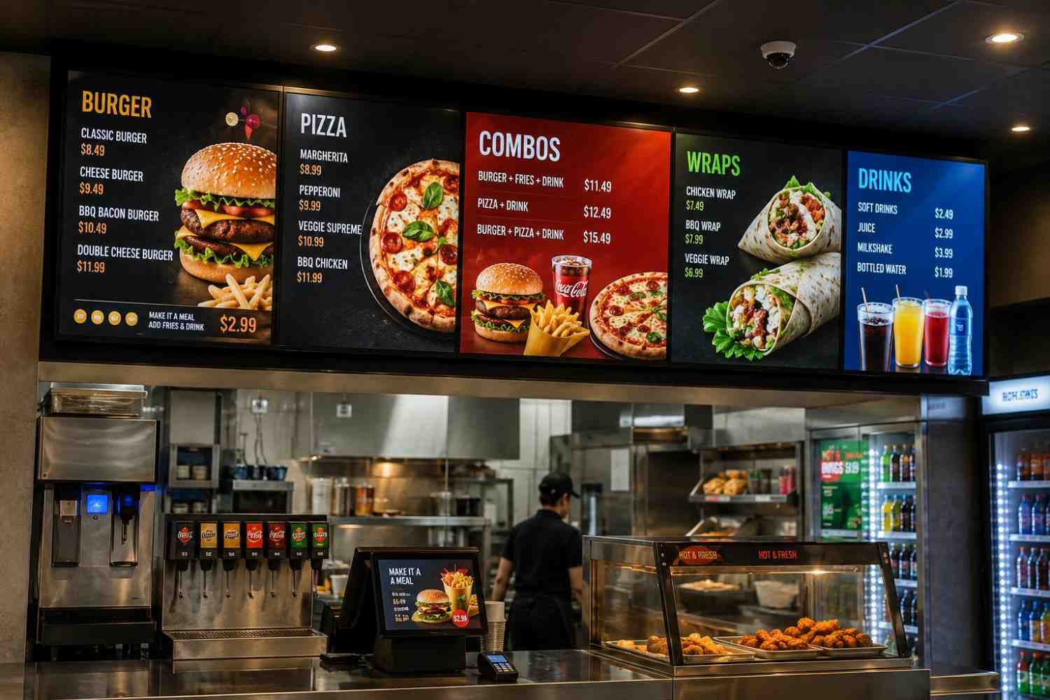 Digital Menu Boards Australia